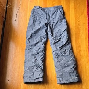 Columbia Boys Dark Gray Cargo Snow Pants